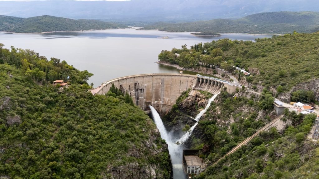 La Viña y Boca del Río: el sistema de dique y compensador de Traslasierra